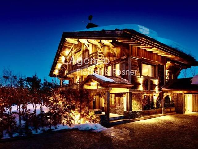 REF 405: MEGEVE MONT D'ARBOIS CHALET D'EXCEPTION DOMAINE PRIVÉ