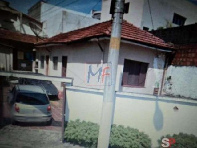 REF: 5769 Casa para demolição rua tranquila, no Tatuapé, Terreno 197 Mts Frente 11,50 Mts Fundo ir