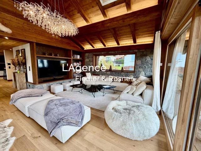 REF 694: MEGÈVE LUXUEUX CHALET A ROCHEBRUNE