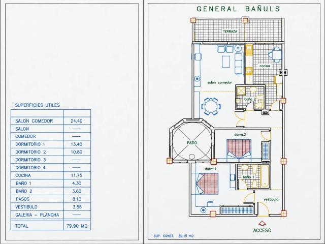 Ref: A 2022 | Piso en Alquiler | centro, Bigastro | 80 m2 | 2 hab. | CasaQuinta