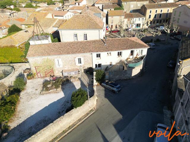 REF: ATYPIQUE7 Maison en pierre, 5 chambres appartement. 313m² Carcassonne