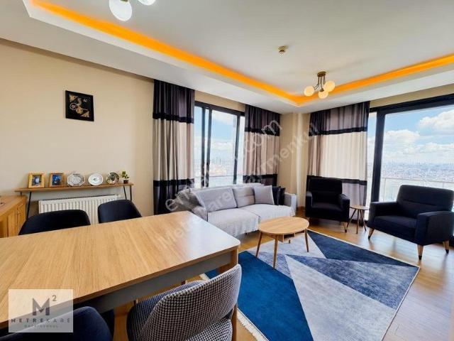 Referans Güneşli 2+1 Full Eşyalı Kiralık Daire Şehir Manzaralı