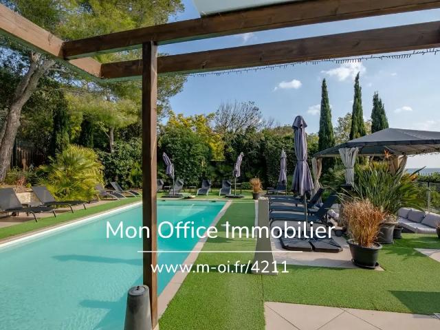 Référence: 6134 Sic Superbe maison vue mer St Aygulf 308m² Fréjus
