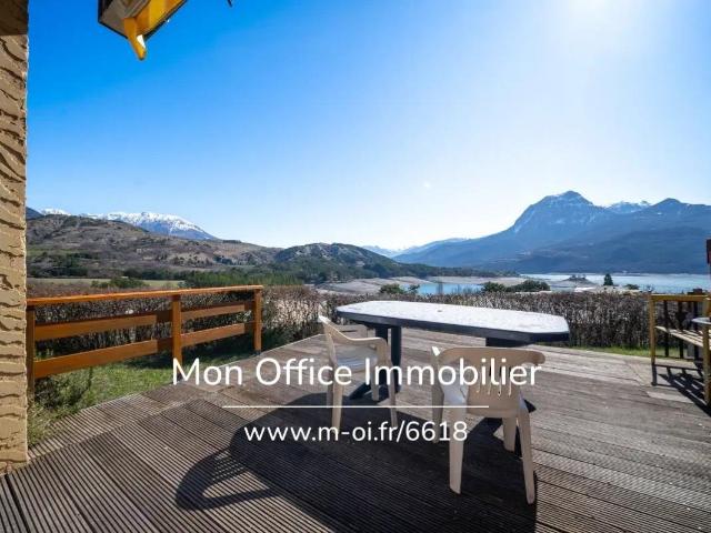 Référence: 6618 MTE. Pavillon Type 2 Bord de Lac Vue pan. 62m² Chorges