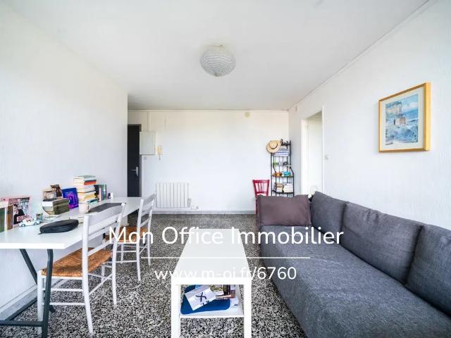 Référence: 6760 NZW SOUS OFFRE Appartement T1 résiden. 28m² Marseille 9ème