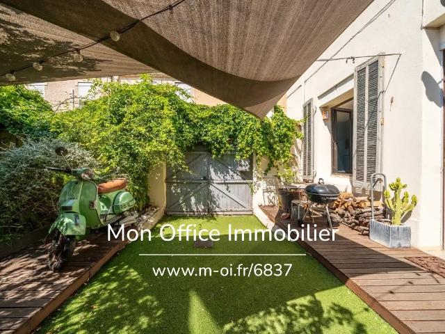 Référence: 6837 NZW Maison 4 pièces au calme, jardin ar. 111m² Marseille 9ème