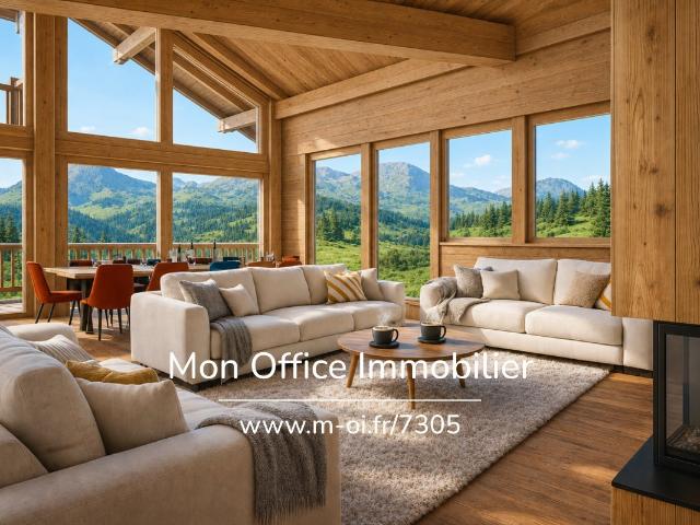 Référence: 7305 MBE Chalet Haut de Gamme 6 chambres 2. 217m² Le Monêtier les Bains