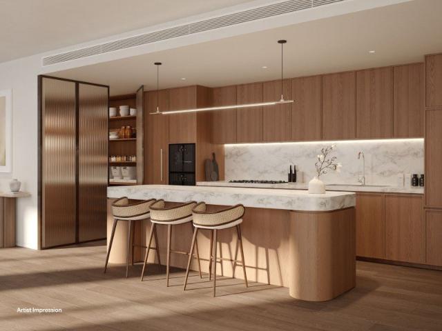 Refined Penthouse Living with Elevated Leafy Outlook
