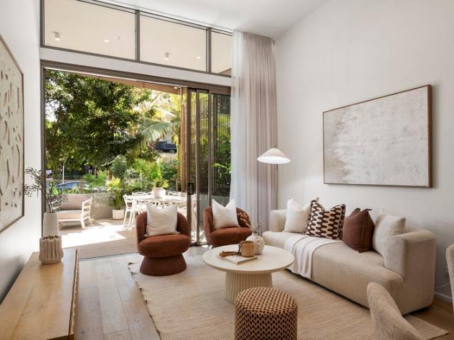 Refined West End Living with an Expansive Private Courtyard
