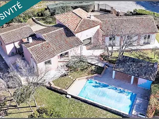 Régusse 83630 Achat / Vente maison 6 pièces t6 piscine terrasse