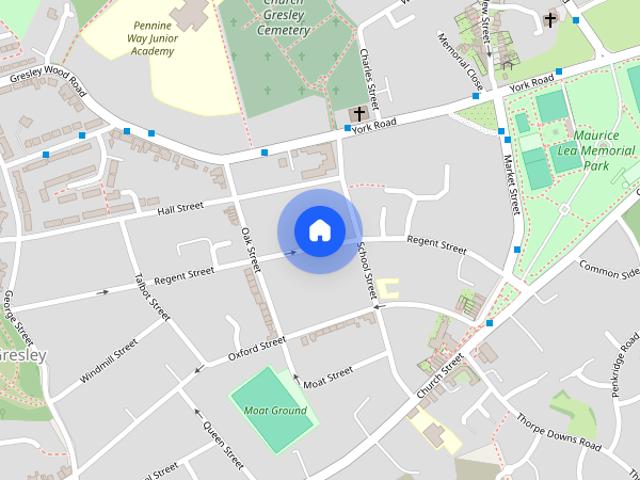 Regent St, Swadlincote, DE11