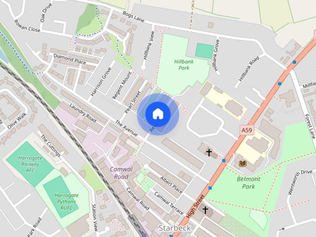 Regent Place, Harrogate, North Yorkshire, UK, HG1