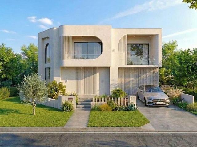 Registered Corner Block with CDC Concept Plans for Double Storey Home