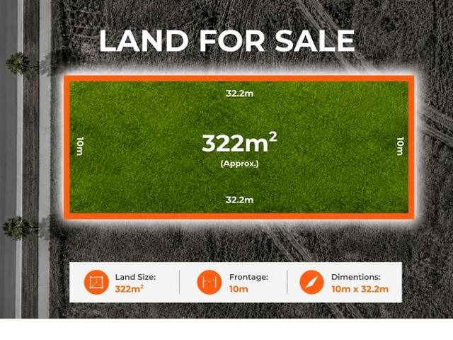Registered East Facing Land in 11th Ave Austral 322m² for Just $700,000!