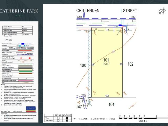Registered Land available 'Catherine Park Estate'
