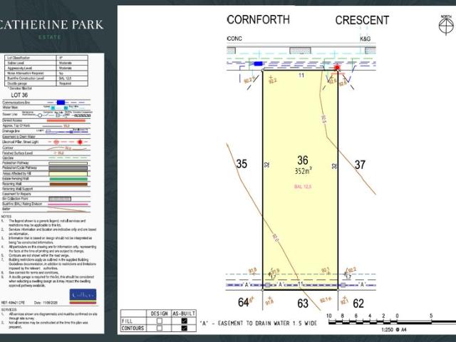 Registered Land available in the national award winning subdivision 'Catherine Park Estate'