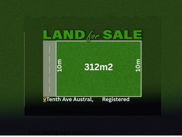 Registered Land for Sale in Austral !
