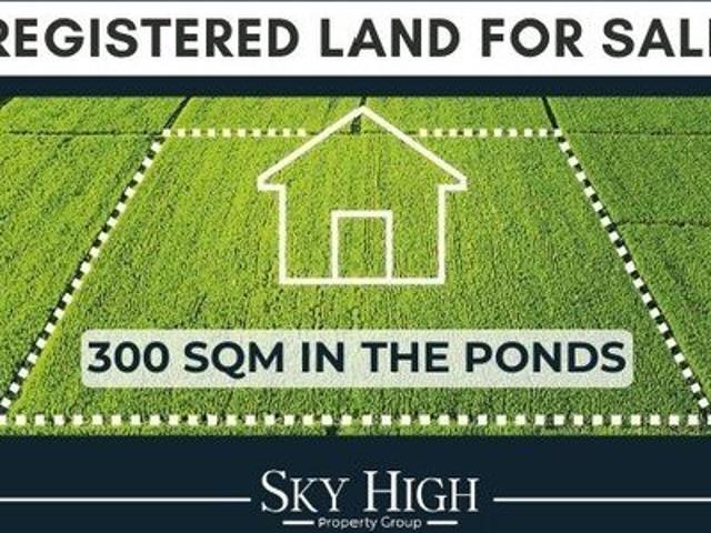 Registered Land for Sale in The Ponds A Rare Opportunity to Build Your Future