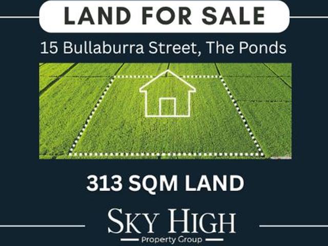 Registered Land in the heart of The Ponds Ready for Your Dream Build!