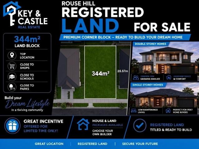 Registered Land @ Rouse hill