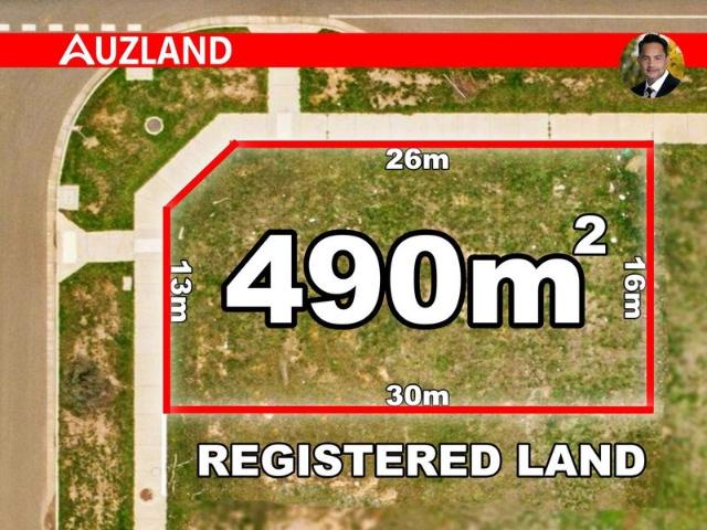 Registered land ready to build