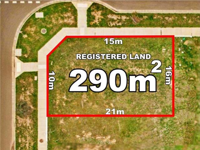Registered land ready to build. Prime Location. !