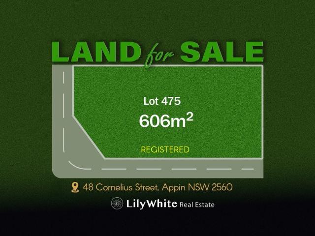 Registered Vacant Land for Sale in APPIN!