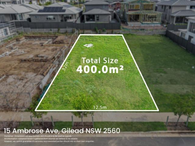 Registered 400sqm block in figtree Hill Estate Build your dream home!