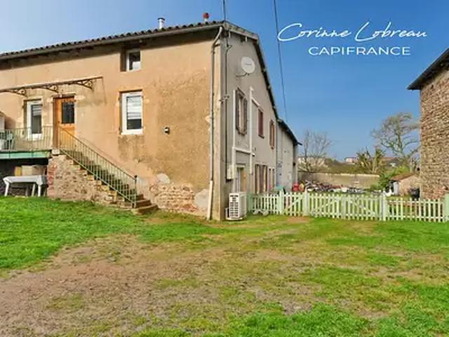 Régnié Durette 69430 Achat / Vente maison 6 pièces t6