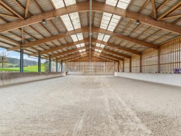 Reitsportimmobilie mit Reithalle und Wohnhaus