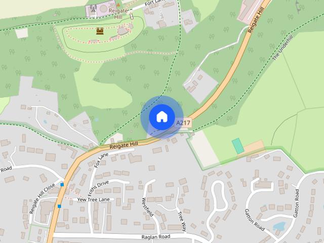 Reigate Hill, Reigate, Surrey, RH2