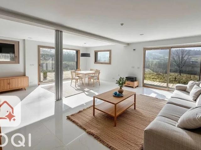 Reignier Ésery Magnifique Appartement en rez de jardin, dans u