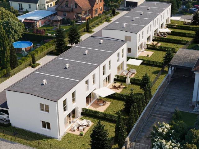 Reihenweise Grün 9 Reihenhäuser mit Garten in Klagenfurt