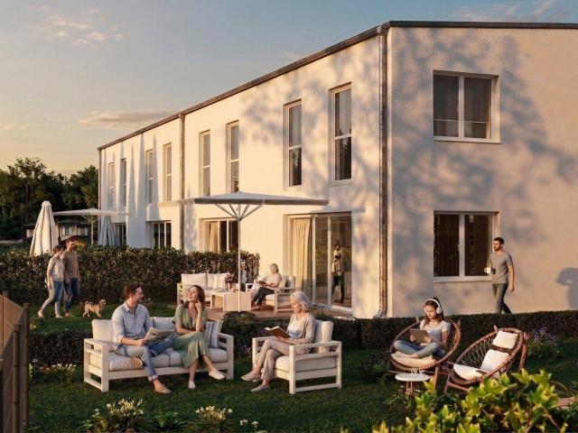 Reihenweise Grün 9 Reihenhäuser mit Garten in Klagenfurt