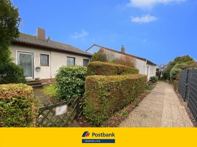 Reihenbungalow mit Eigentumsgrundstück in Toplage von Hameln/Klein Berkel!