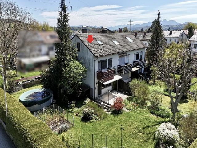 Reiheneckhaus mit großen sonnigen Grundstück in Feldkirchen Westerham, Sofort bezugsfrei