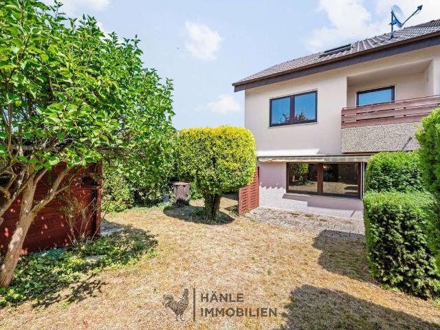 Reiheneckhaus mit schönem Garten und Garage in HN Biberach zu verkaufen!