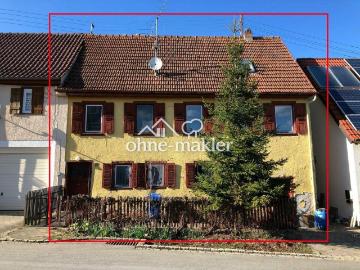 Reiheneckhaus für Handwerker direkt in 72348 Rosenfeld Reihenendhaus mit viel Platz und Charisma!