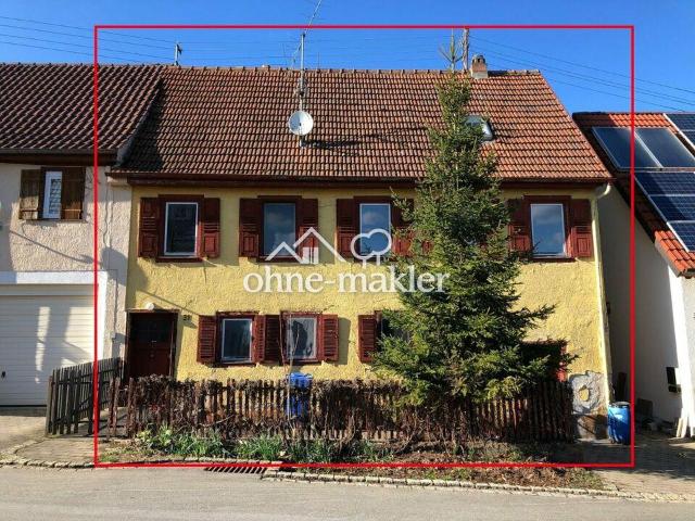 Reiheneckhaus für Handwerker direkt in 72348 Rosenfeld Reihenendhaus mit viel Platz und Charisma!