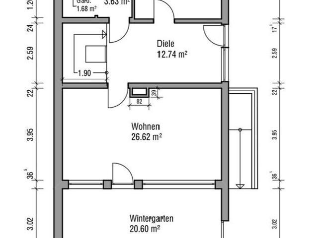 Reiheneckhaus, Reihenendhaus zu verkaufen