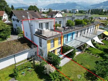 Reiheneinfamilienhaus an zentraler und sonniger Wohnlage