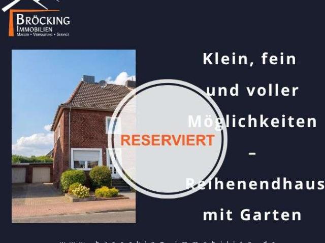 Reihenendhaus mit Garten