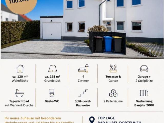 Reihenendhaus in Bad Vilbel Dortelweil von Privat zu verkaufen