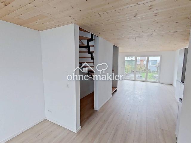 Reihenhaus Neubau mit 4 Zimmern, EBK, Terrasse und Garten in grüner und ruhiger Wohnlage