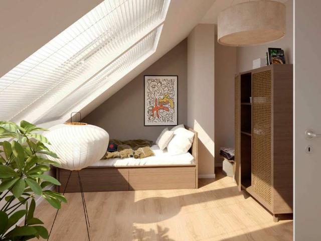 Reihenhaus auf drei Etagen Grundstück auch von der Gartenseite zugänglich mit Süd Terrasse