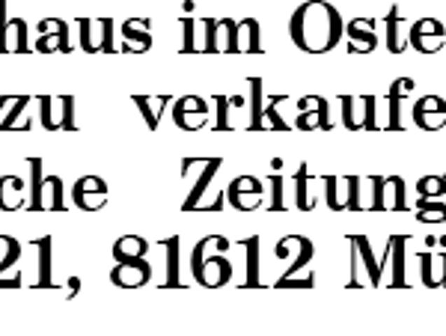 Reihenhaus im Osten von München