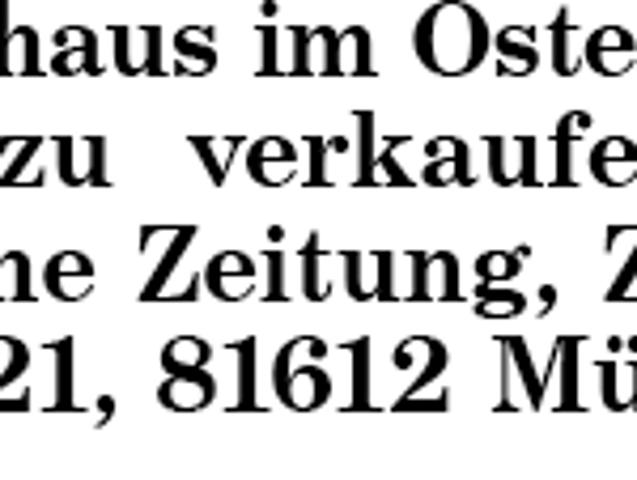 Reihenhaus im Osten von München