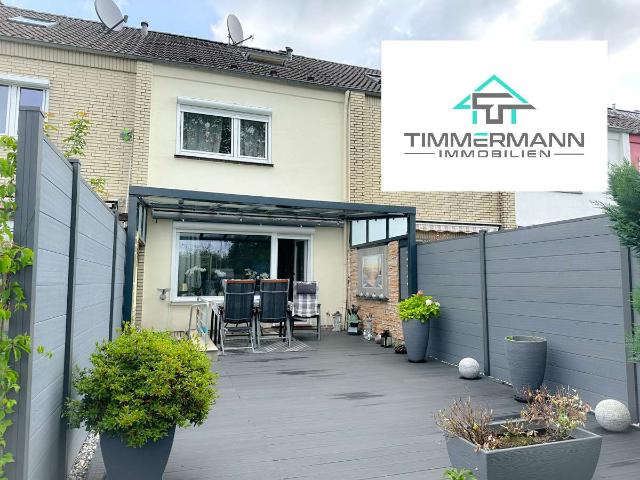 Reihenmittelhaus auf Erbpachtgrundstück mit überdachter Terrasse