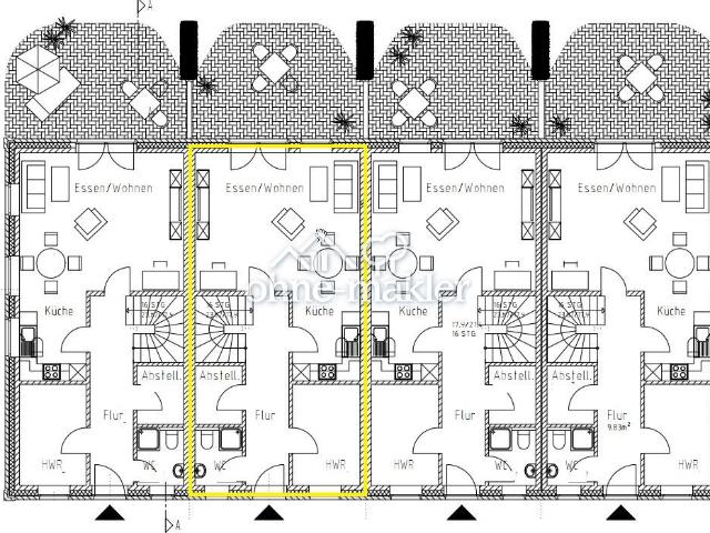 Reihenmittelhaus Bj. 2022 im KfW 40 Standard zur Miete, weitere Bilder folgen