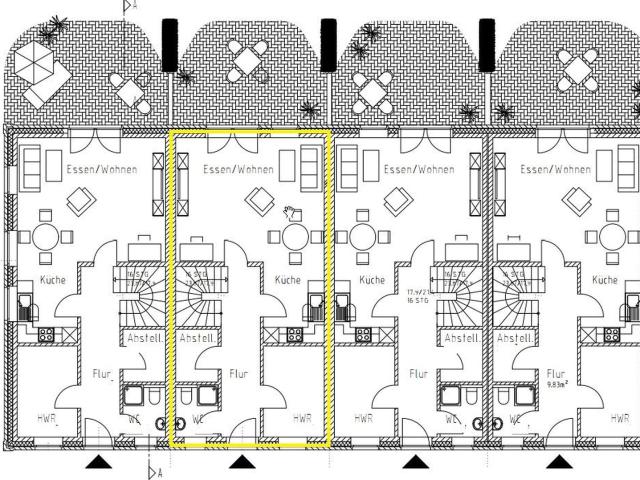 Reihenmittelhaus Bj. 2022 im KfW 40 Standard zur Miete, weitere Bilder folgen